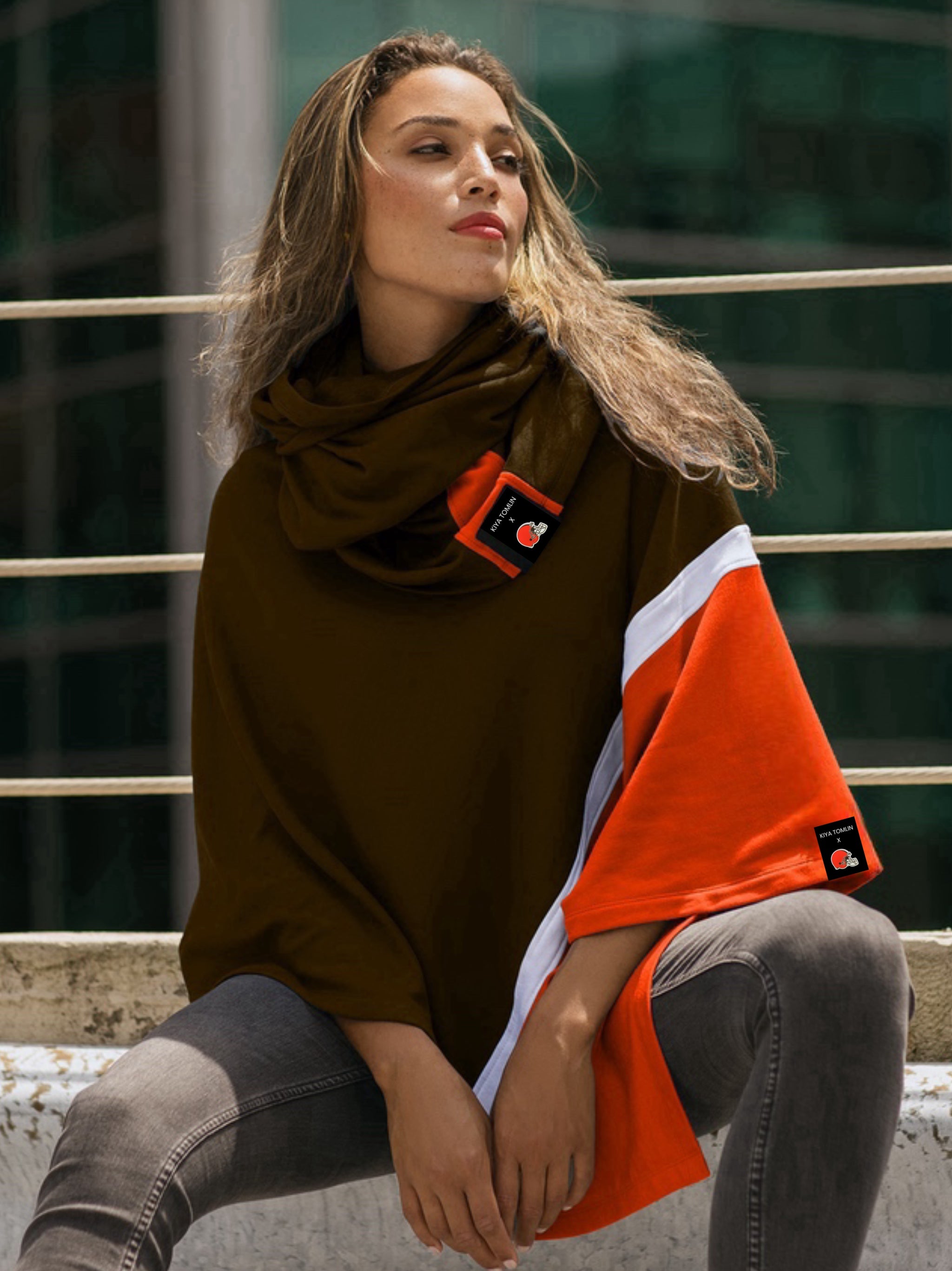 NFL Browns Infinity Scarf - Cleveland – Kiya Tomlin