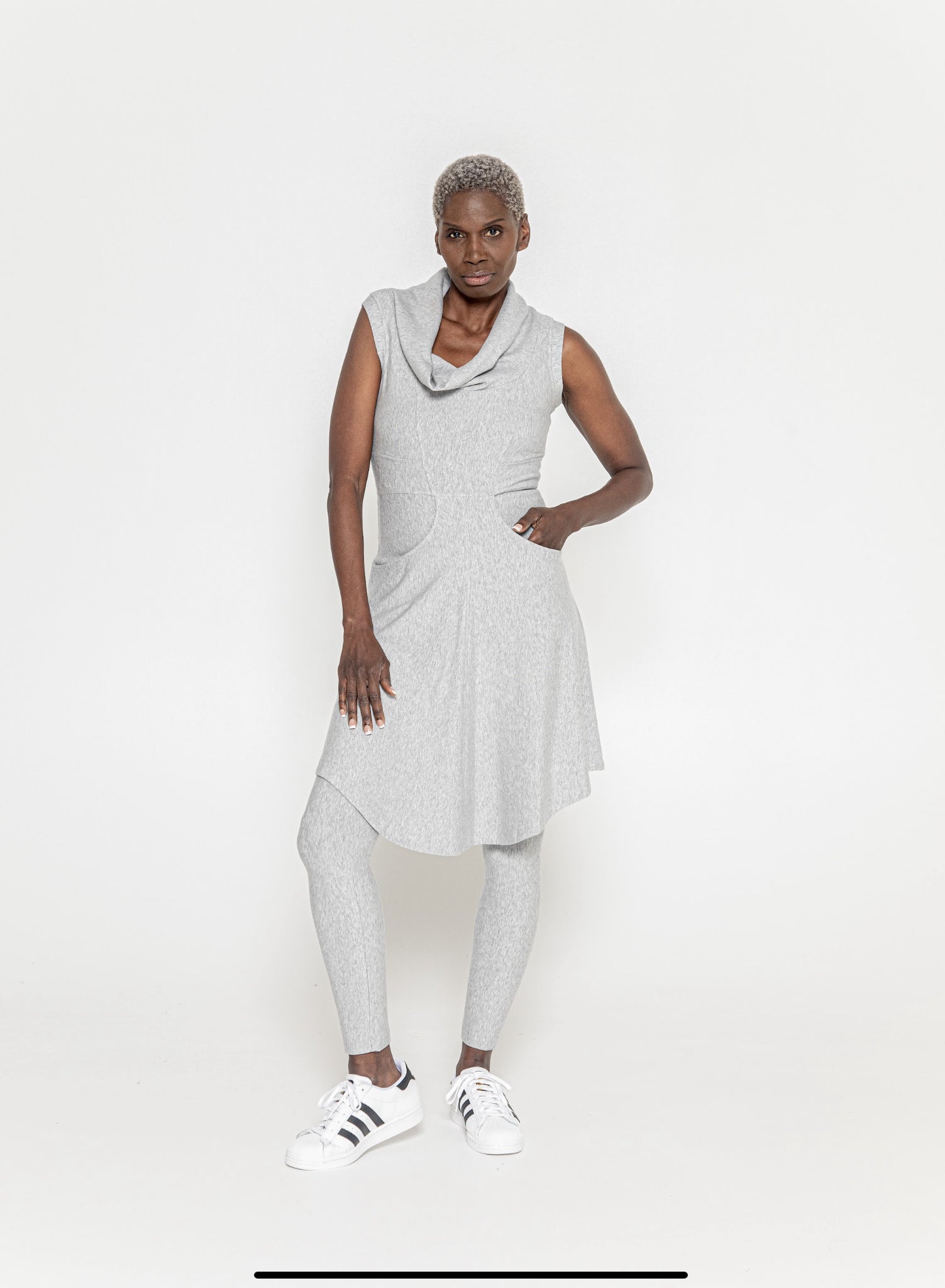 Signature Sweatshirt Dress - Oceana Blue – Kiya Tomlin