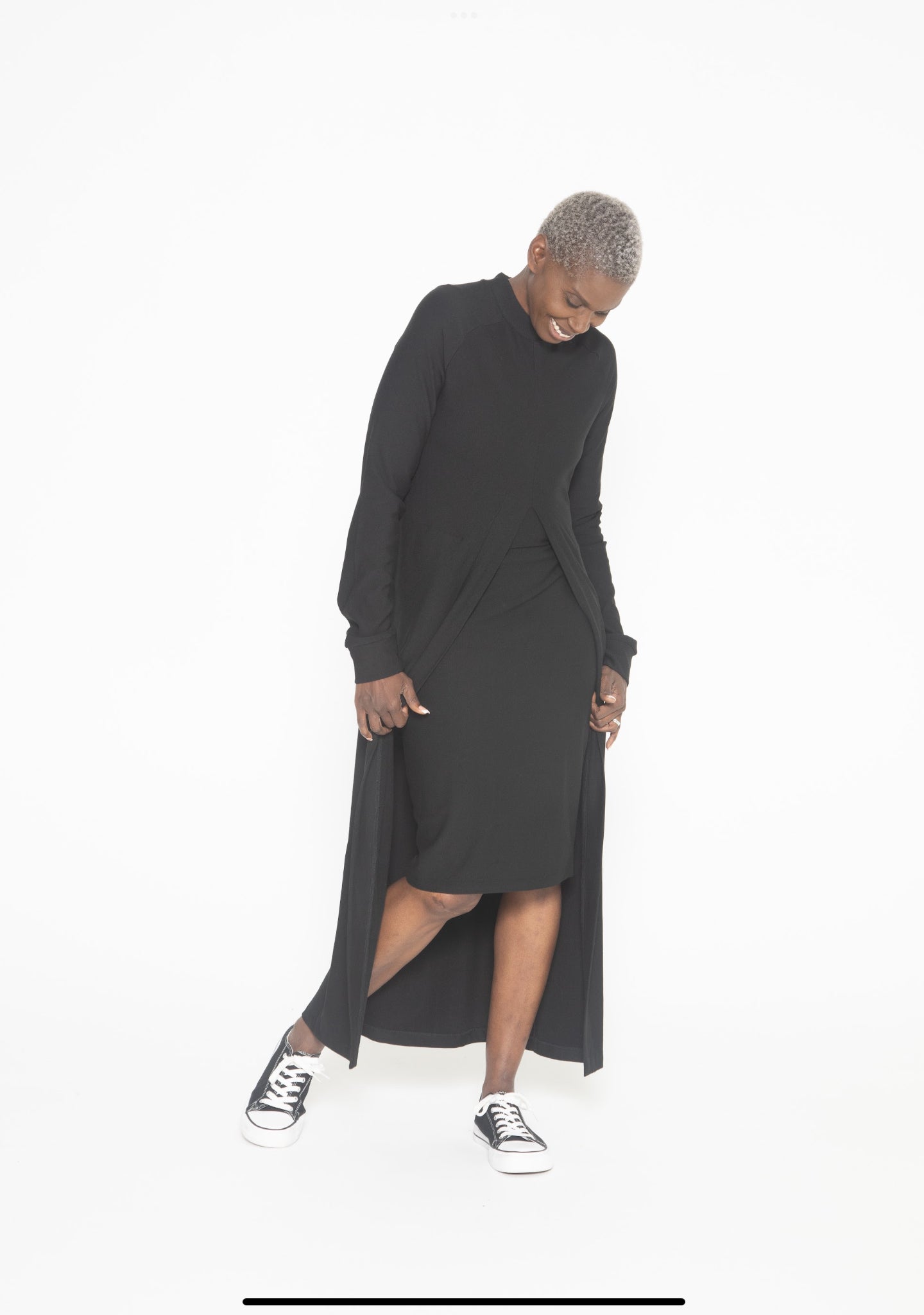 Long Tunic Fleece - Oceana Blue – Kiya Tomlin