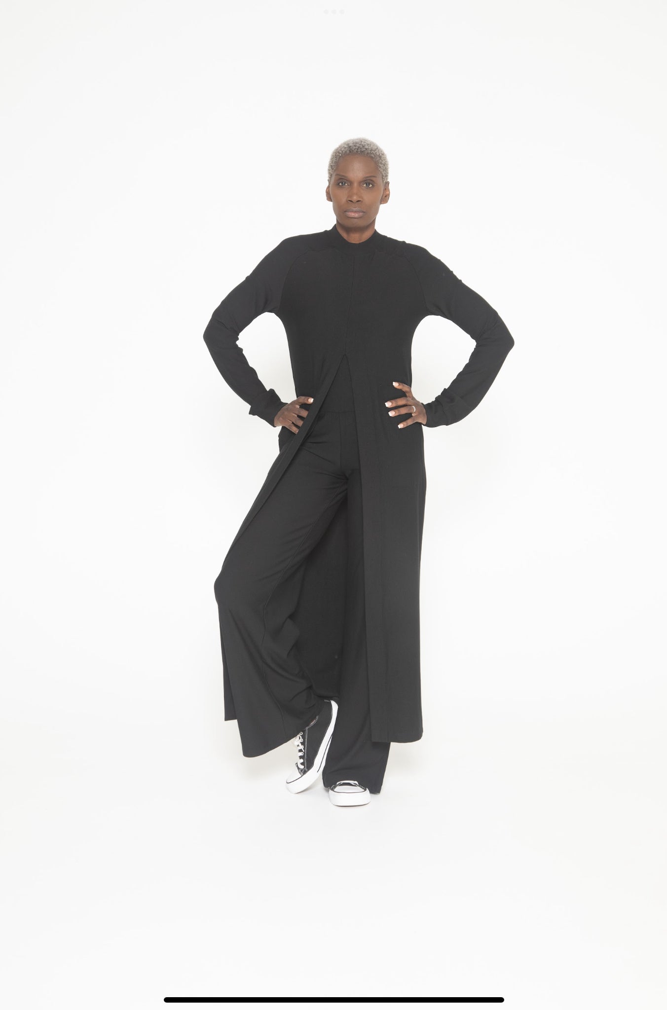 Long Tunic Fleece - Oceana Blue – Kiya Tomlin
