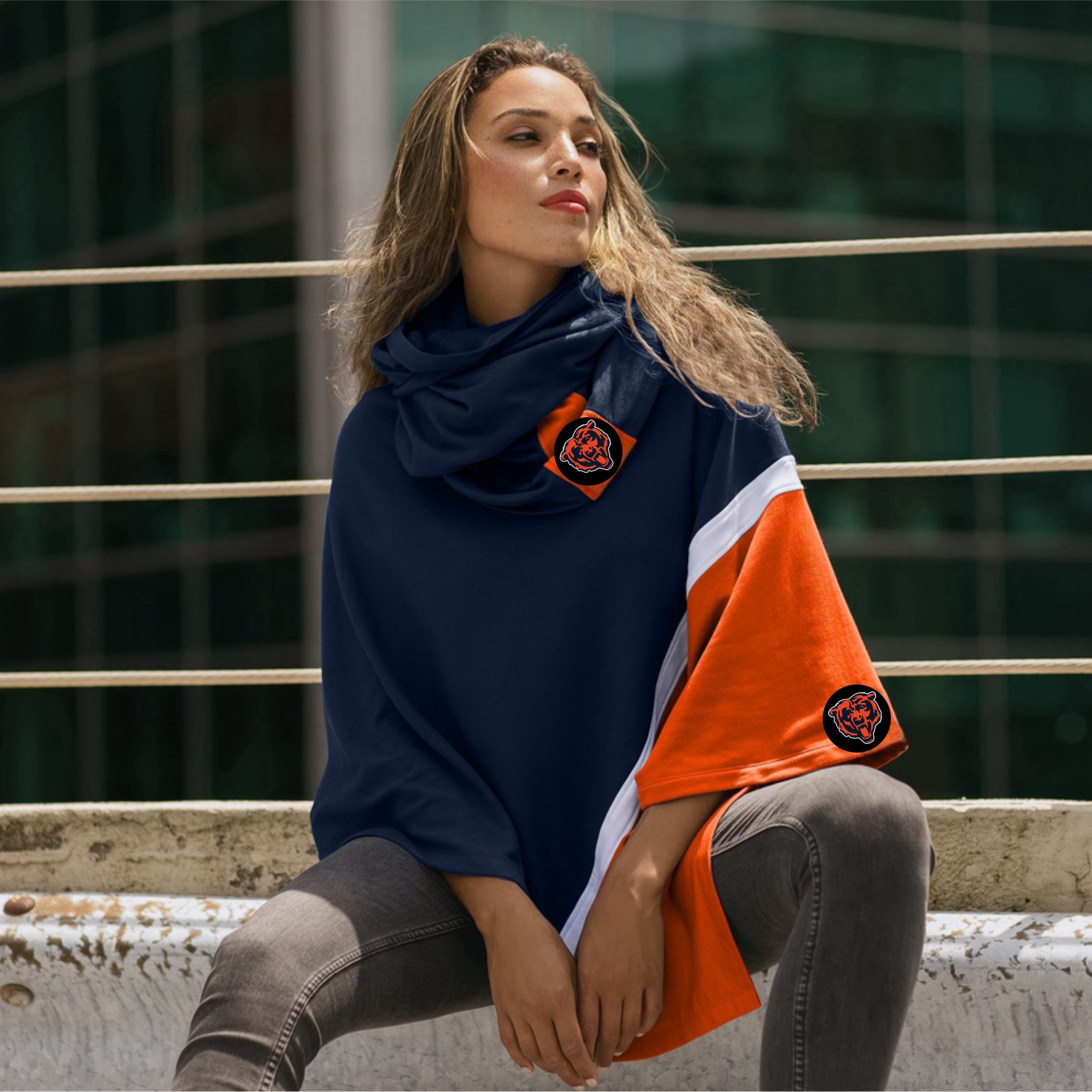 Chicago Bears Contraband Poncho | Kiya Tomlin