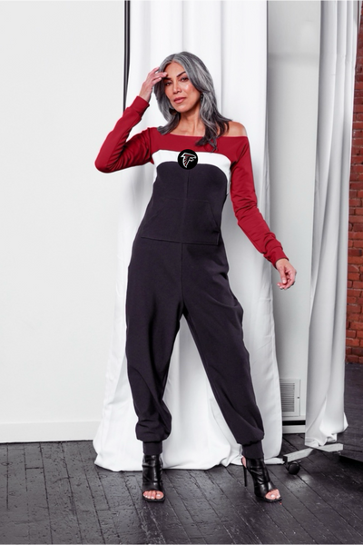 Atlanta Falcons Color Block Jumpsuit for Women (Athleisure) – Kiya