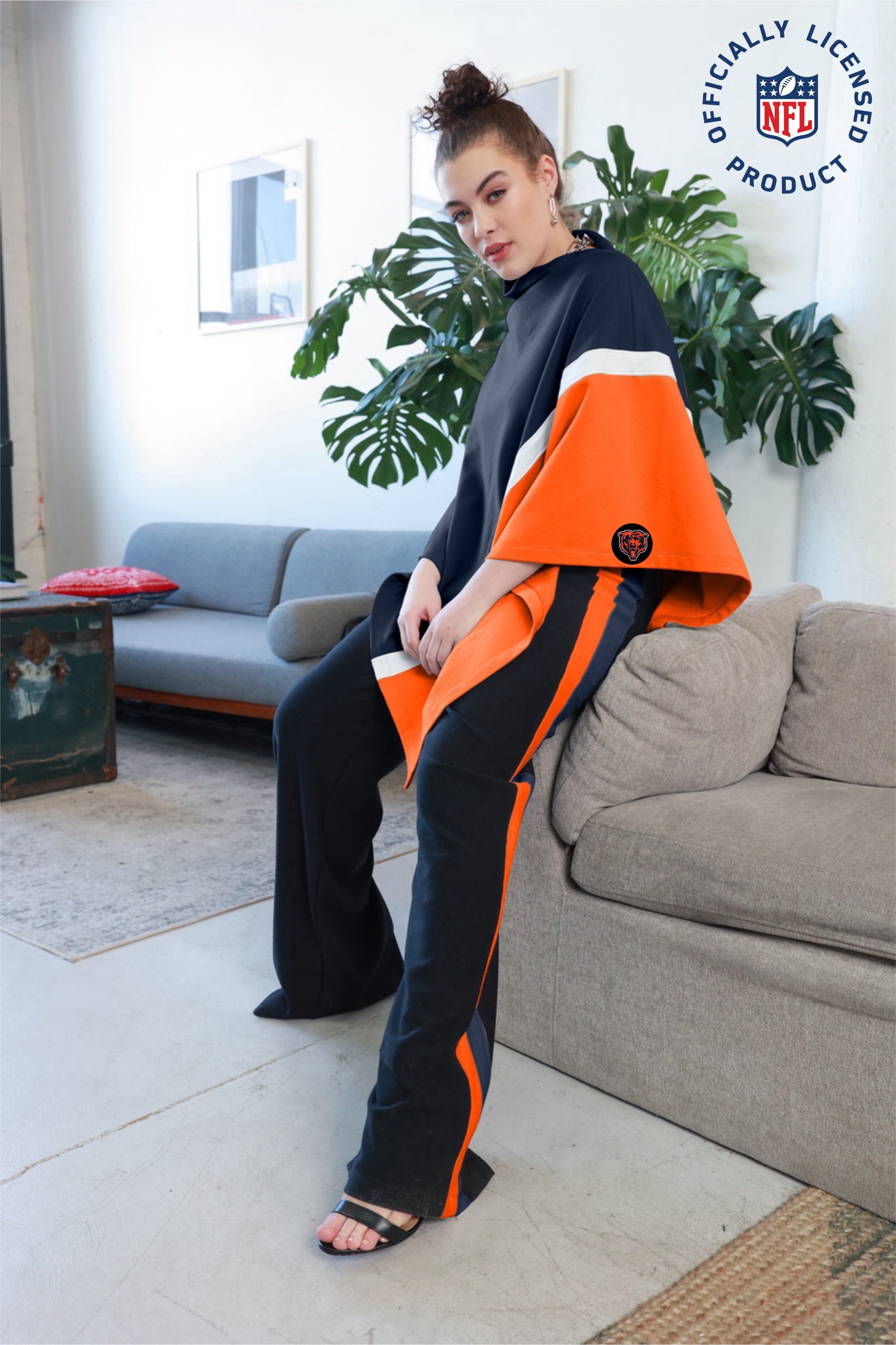 Chicago Bears Contraband Poncho | Kiya Tomlin