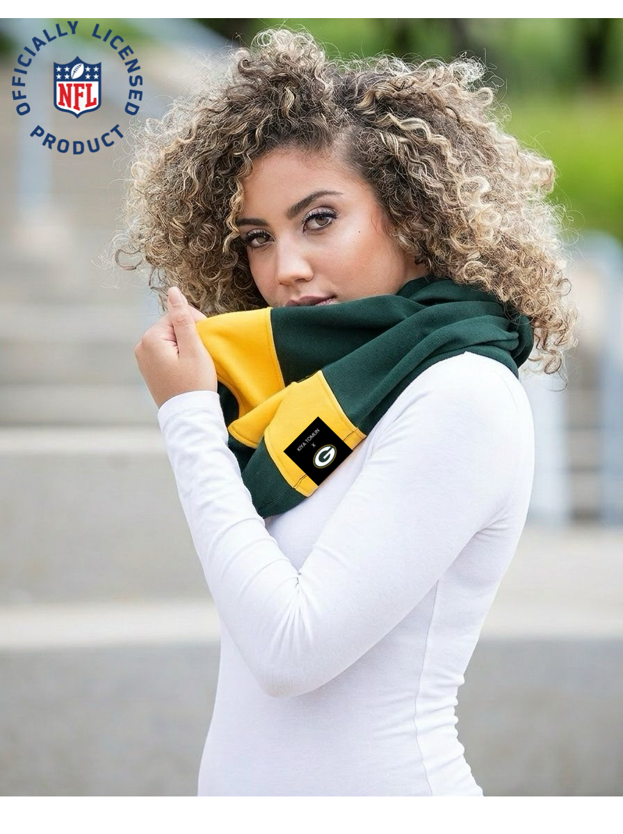 Packers Infinity Scarf for Women - NFL Team – Kiya Tomlin