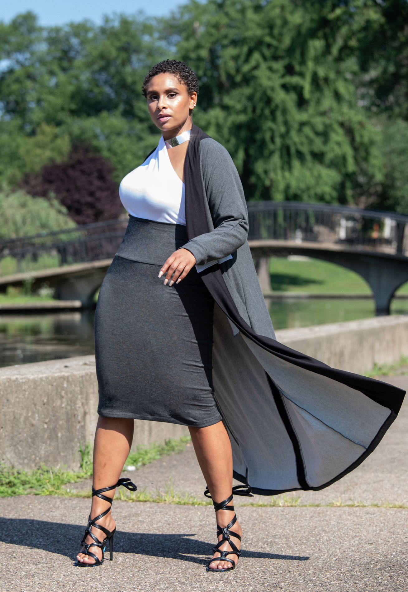 Street Trench Coat – Winter Fashion – Kiya Tomlin